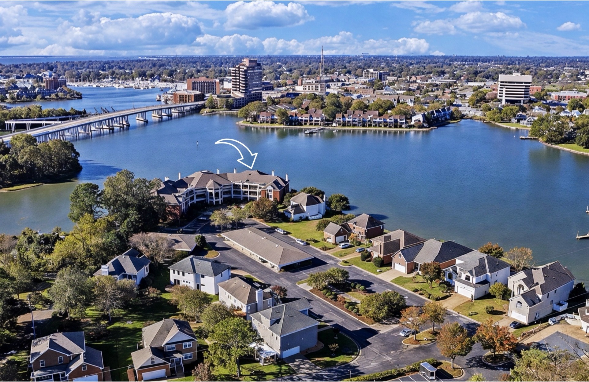 Aerial view of Poole's Grant