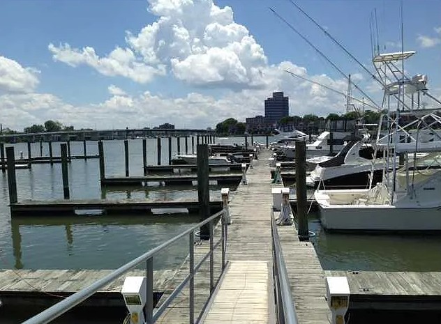 50-foot private marina slip
